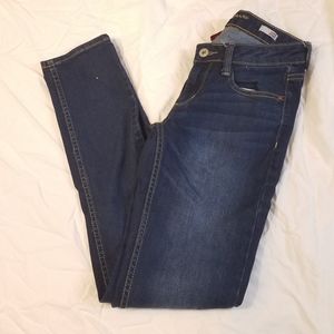 Dark Blue  Short Skinny Jeans
